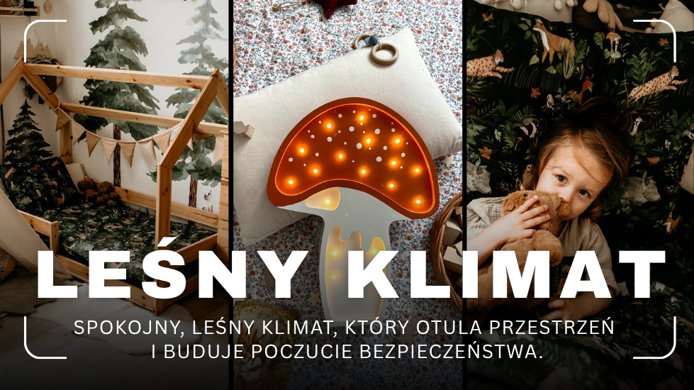 pościel dziecięca las 